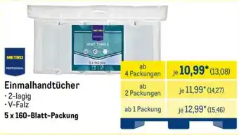 METRO METRO Chef Einmalhandtücher Angebot