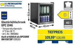 METRO METRO Chef Glastürkühlschrank GPC 1046 Angebot