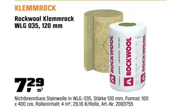 OBI Rockwool klemmrock Angebot