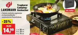 Thomas Philipps LANDMANN Tragbarer Camping Gaskocher Angebot