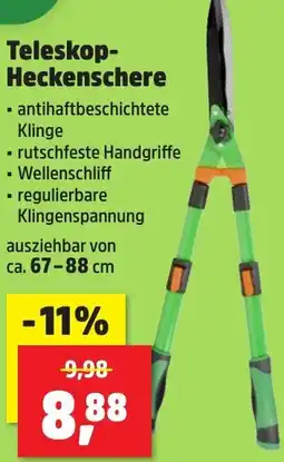 Thomas Philipps Teleskop Heckenschere Angebot