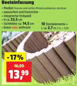 Thomas Philipps Beeteinfassung Angebot