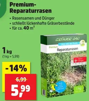 Thomas Philipps GRÜNER JAN Premium Reparaturrasen Angebot