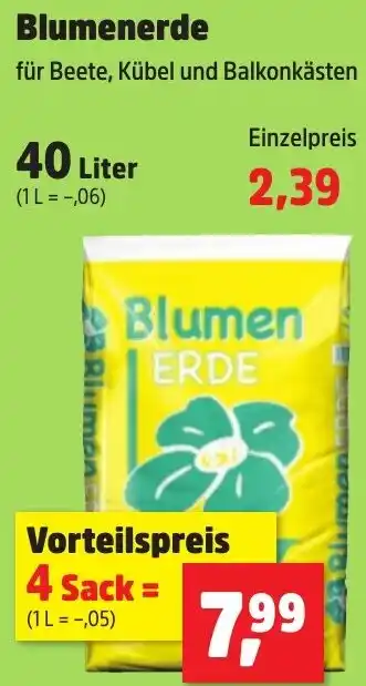 Thomas Philipps Blumenerde Angebot