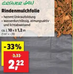 Thomas Philipps GRÜNER JAN Rindenmulchfolie Angebot
