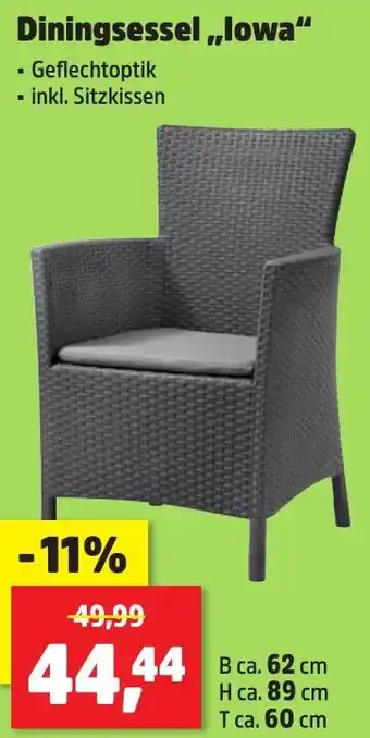 Thomas Philipps Diningsessel ,,Iowa" Angebot