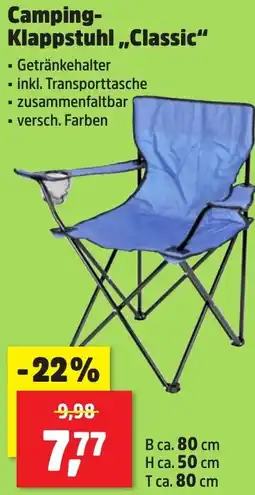 Thomas Philipps Camping Klappstuhl ,,Classic" Angebot