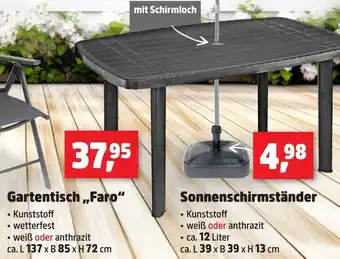 Thomas Philipps Gartentisch ,,Faro" Angebot