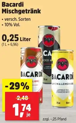 Thomas Philipps Bacardi Mischgetränk Angebot