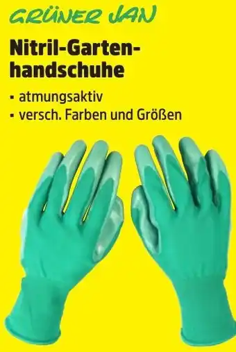 Thomas Philipps GRÜNER JAN Nitril-Gartenhandschuhe Angebot