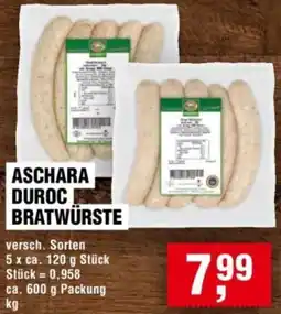 Handelshof Aschara duroc bratwürste Angebot