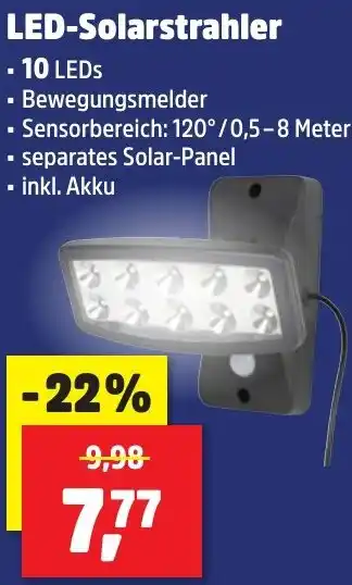 Thomas Philipps LED-Solarstrahler Angebot