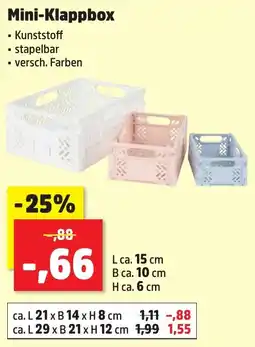 Thomas Philipps Mini-Klappbox Angebot