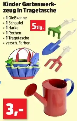 Thomas Philipps Kinder Gartenwerkzeug in Tragetasche Angebot