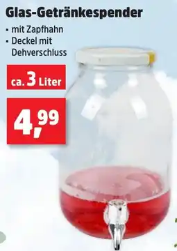 Thomas Philipps Glas-Getränkespender Angebot