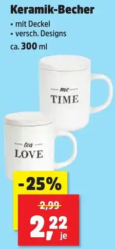 Thomas Philipps Keramik-Becher Angebot