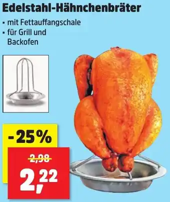 Thomas Philipps Edelstahl-Hähnchenbräter Angebot