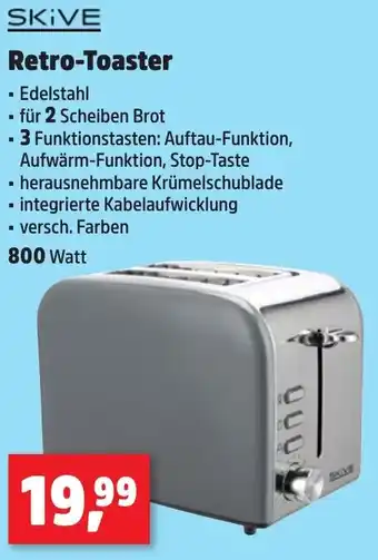 Thomas Philipps SKIVE Retro-Toaster Angebot