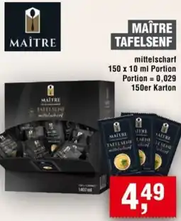 Handelshof Maître tafelsenf Angebot