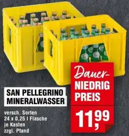 Handelshof San pellegrino mineralwasser Angebot