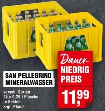Handelshof San pellegrino mineralwasser Angebot