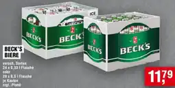 Handelshof Beck's biere Angebot