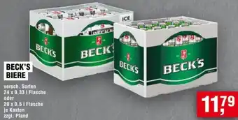 Handelshof Beck's biere Angebot
