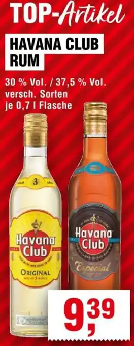 Handelshof Havana club rum Angebot