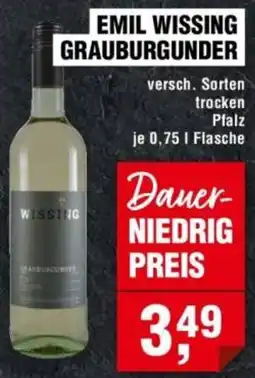 Handelshof Emil wissing grauburgunder Angebot
