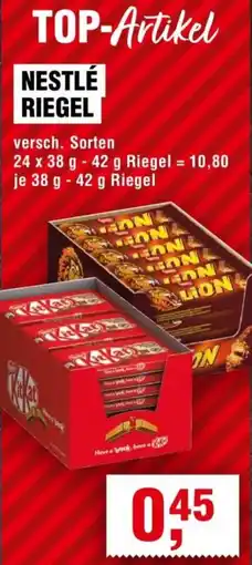 Handelshof Nestlé riegel Angebot
