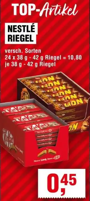 Handelshof Nestlé riegel Angebot