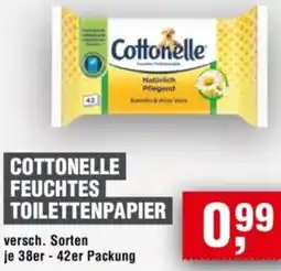 Handelshof Cottonelle feuchtes toilettenpapier Angebot
