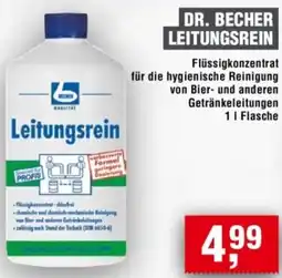Handelshof Dr. becher leitungsrein Angebot