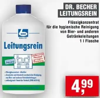 Handelshof Dr. becher leitungsrein Angebot