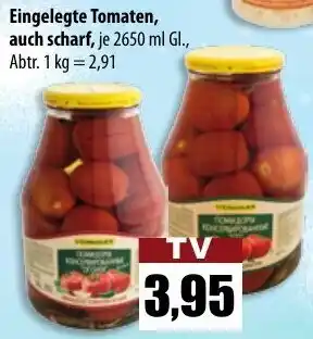 Mix Markt Eingelegte Tomaten auch scharf 2650ml Angebot