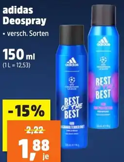 Thomas Philipps adidas Deospray Angebot