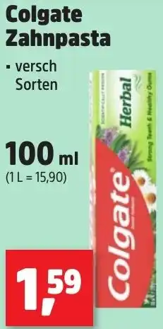 Thomas Philipps Colgate Zahnpasta Angebot