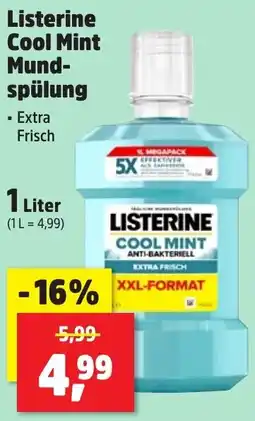 Thomas Philipps Listerine Cool Mint Mundspülung Angebot