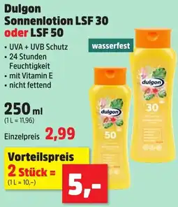 Thomas Philipps Dulgon Sonnenlotion LSF 30 oder LSF 50 Angebot