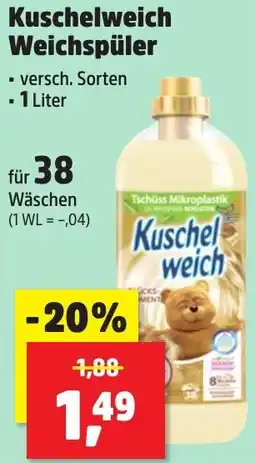 Thomas Philipps Kuschelweich Weichspüler Angebot