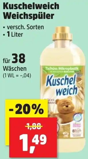 Thomas Philipps Kuschelweich Weichspüler Angebot