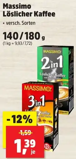 Thomas Philipps Massimo Löslicher Kaffee Angebot