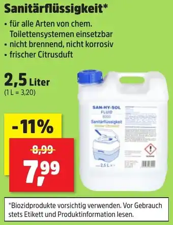 Thomas Philipps Sanitärflüssigkeit Angebot