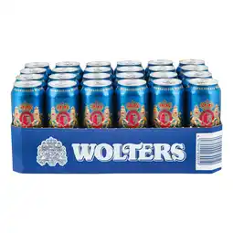 Netto Marken-Discount Wolters Pilsener 4,9 % vol 0,5 Liter Dose, 24er Pack Angebot