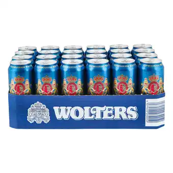Netto Marken-Discount Wolters Pilsener 4,9 % vol 0,5 Liter Dose, 24er Pack Angebot