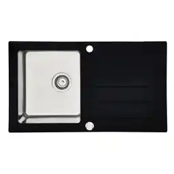 Netto Marken-Discount Respekta Glasspüle New York 86x50 cm - Schwarz Angebot