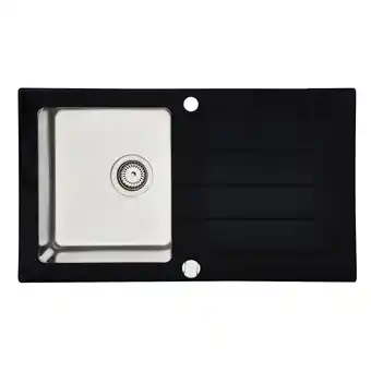 Netto Marken-Discount Respekta Glasspüle New York 86x50 cm - Schwarz Angebot