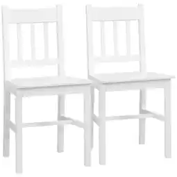 Netto Marken-Discount HOMCOM Esszimmerstuhl Kiefernholz Angebot