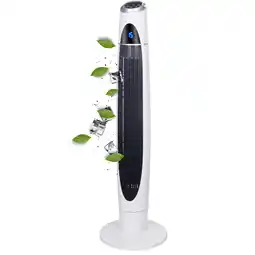 Netto Marken-Discount Echos Turmventilator Aircooler Tower Fan Ventilator oszillierend 60W Angebot