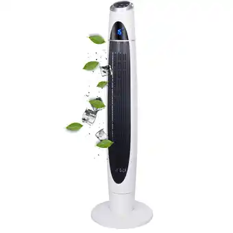 Netto Marken-Discount Echos Turmventilator Aircooler Tower Fan Ventilator oszillierend 60W Angebot